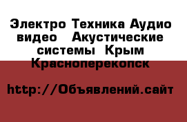 Электро-Техника Аудио-видео - Акустические системы. Крым,Красноперекопск